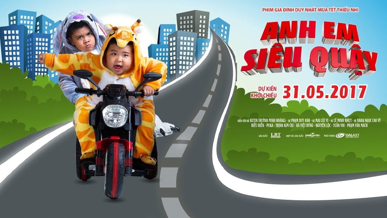 Anh Em Siêu Quậy backdrop