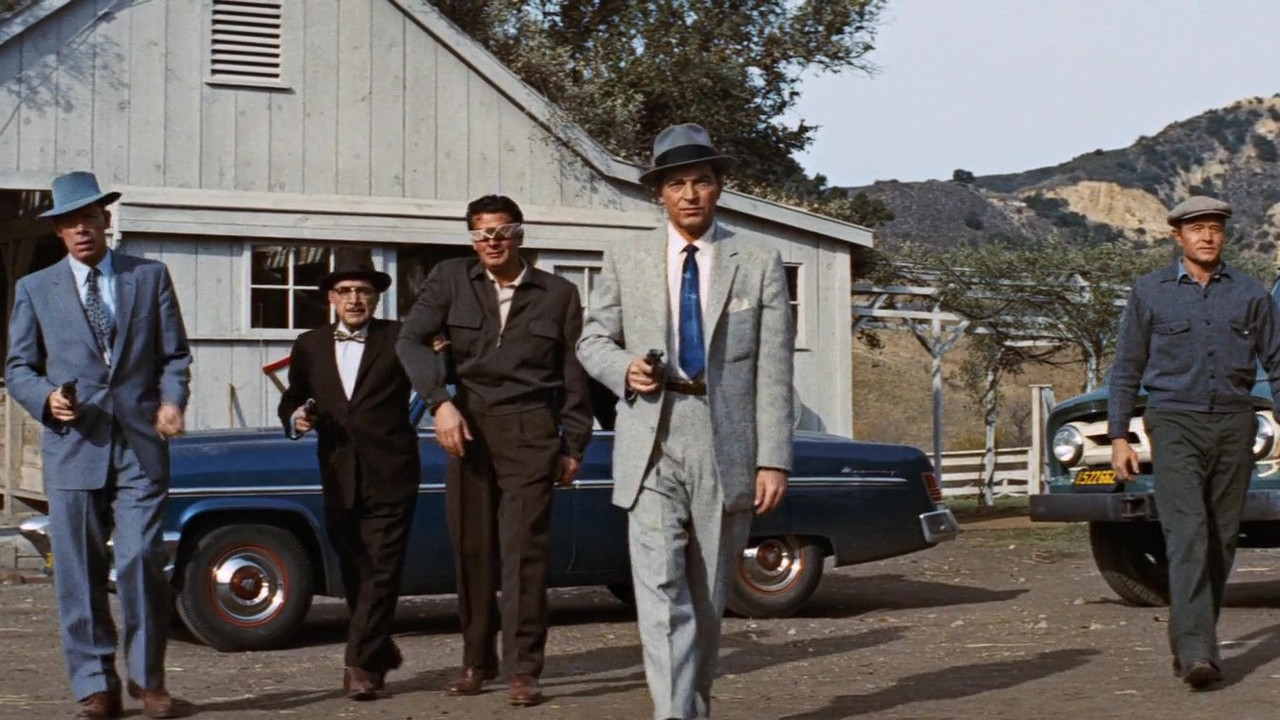 Violent Saturday backdrop