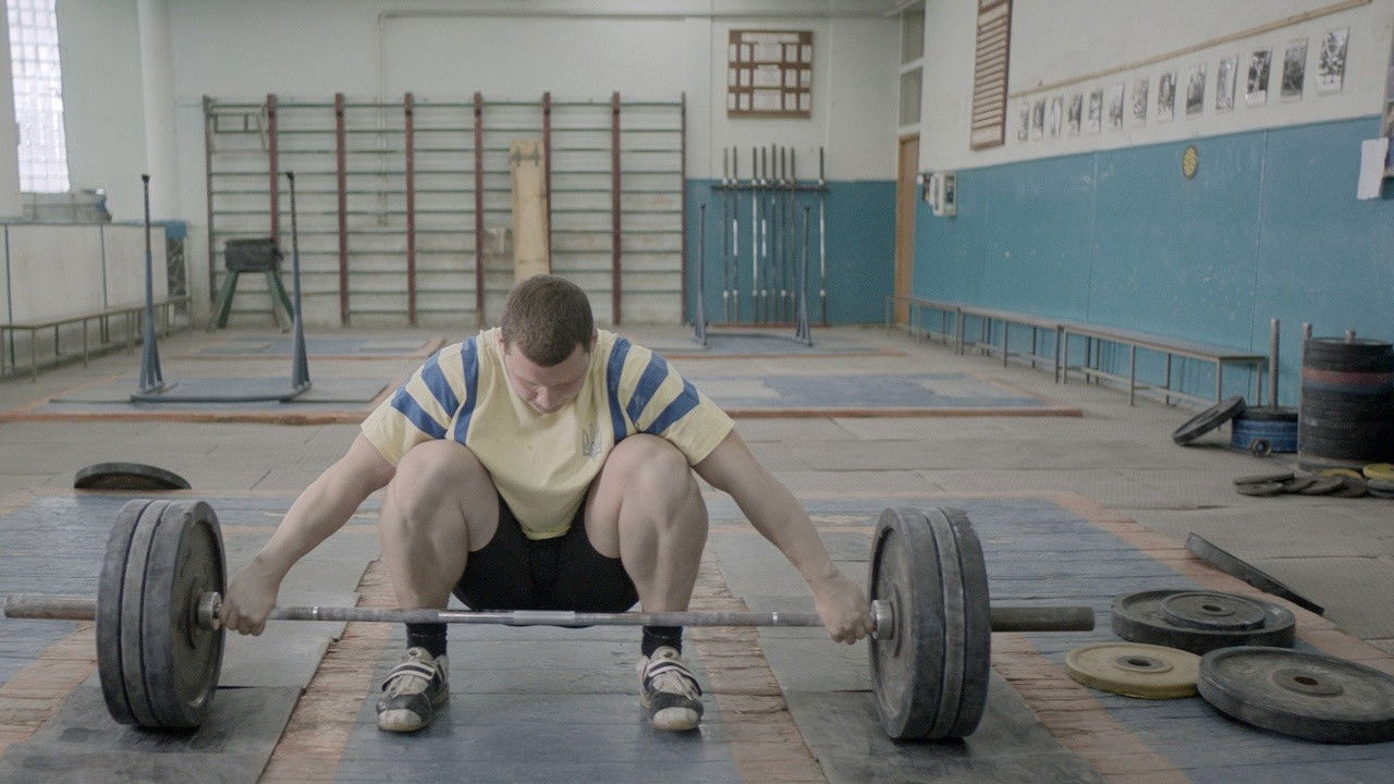 Weightlifter backdrop