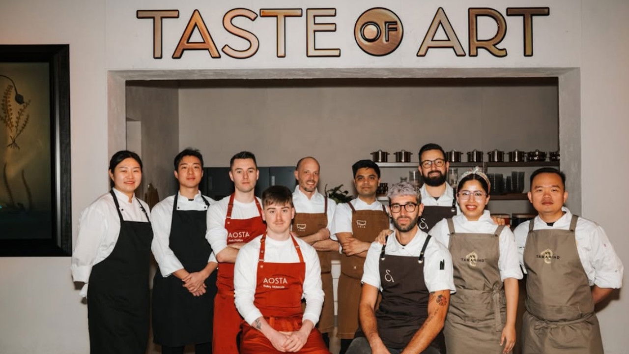 Taste of Art backdrop