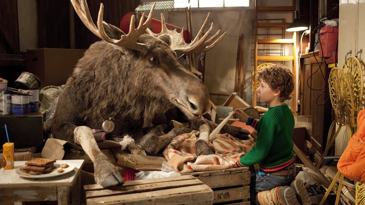 A Christmoose Story backdrop