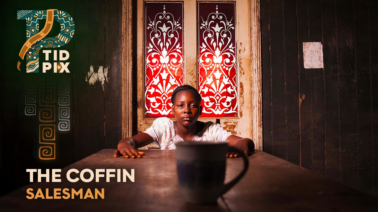 The Coffin Salesman backdrop