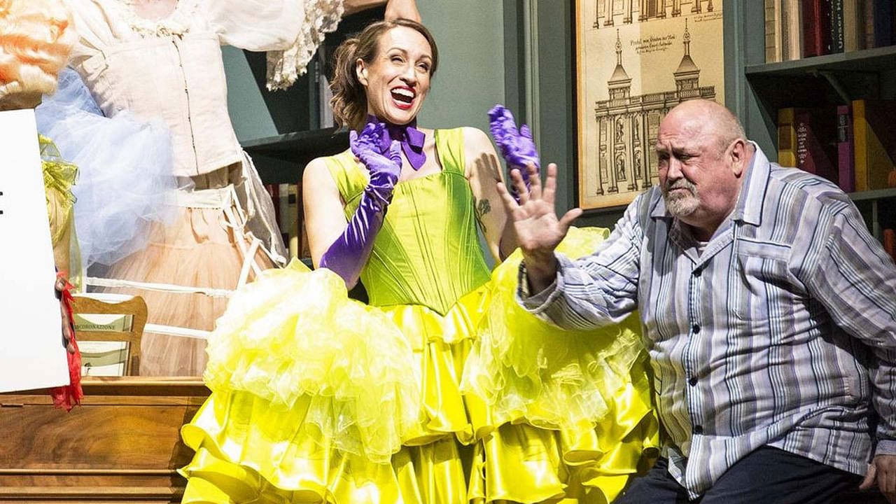 Richard Strauss: The Silent Woman backdrop