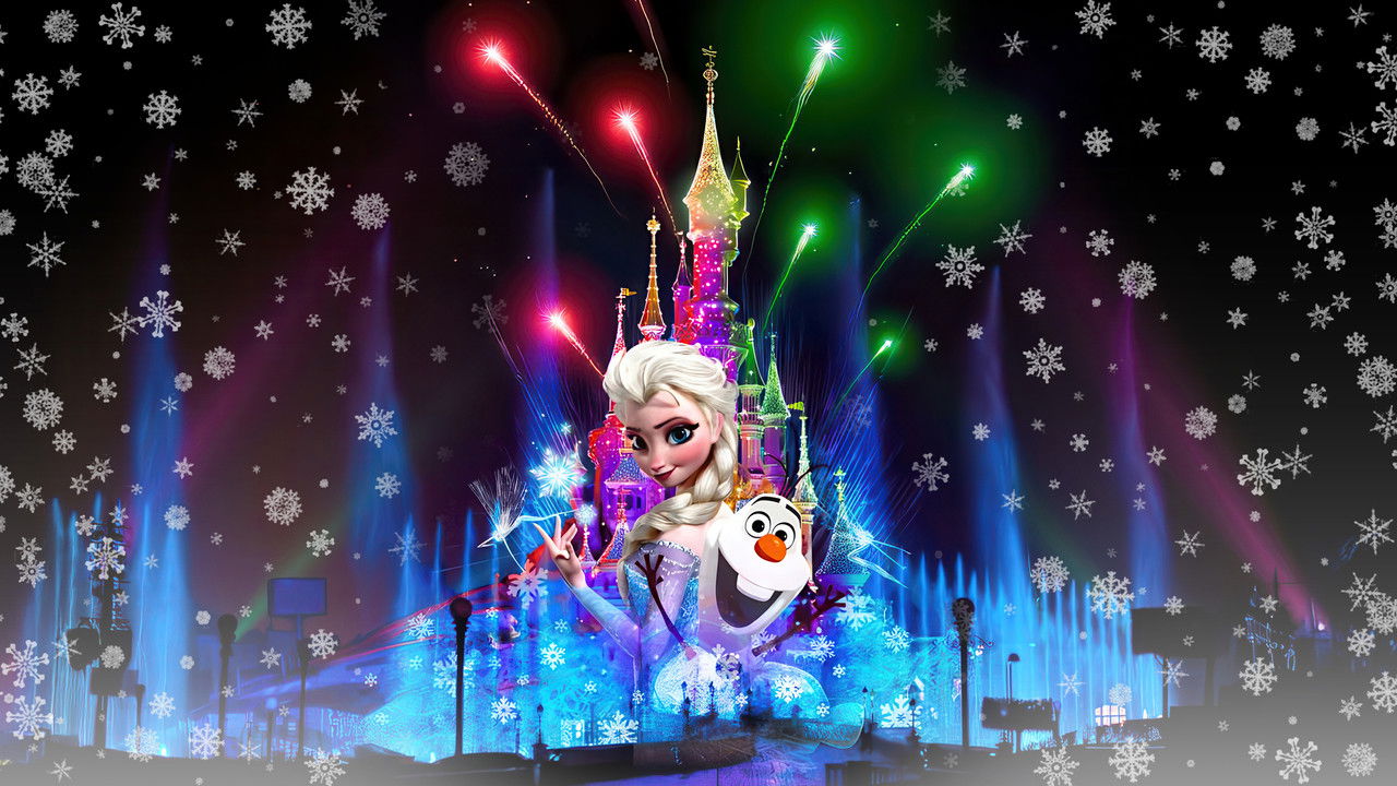 Disney Dreams! fête Noël backdrop