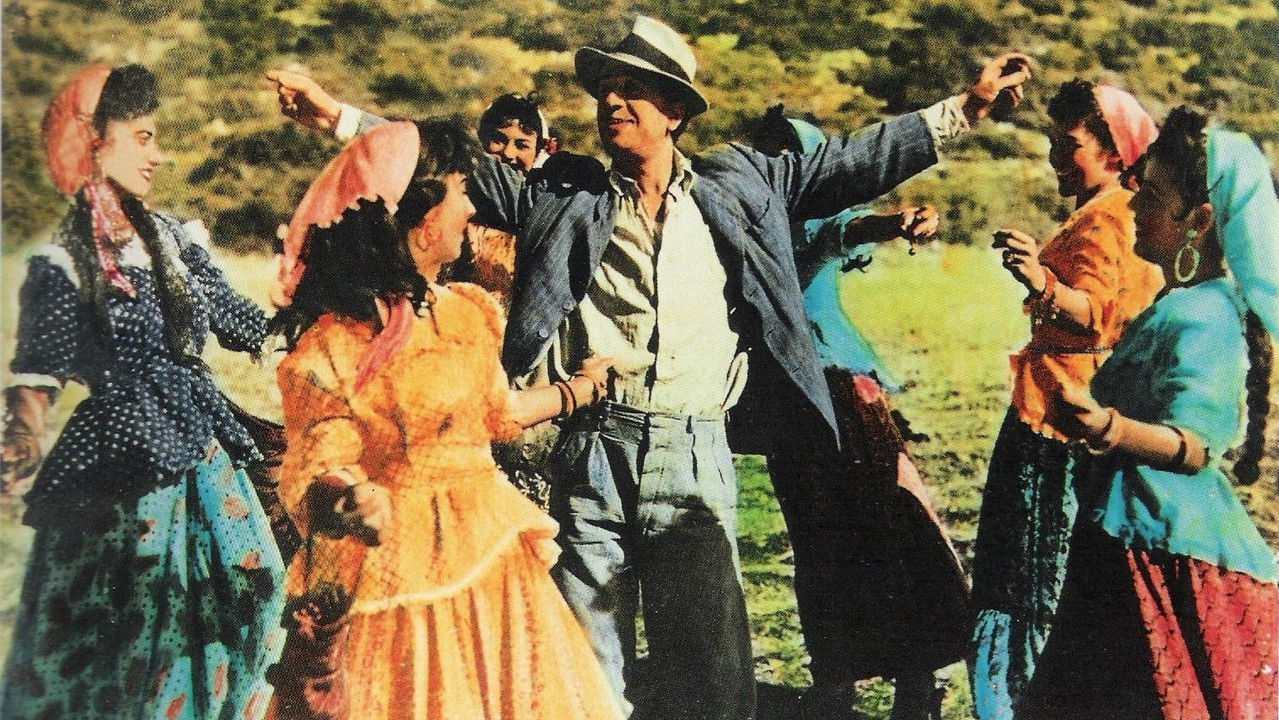 The Hurdy-Gurdy backdrop