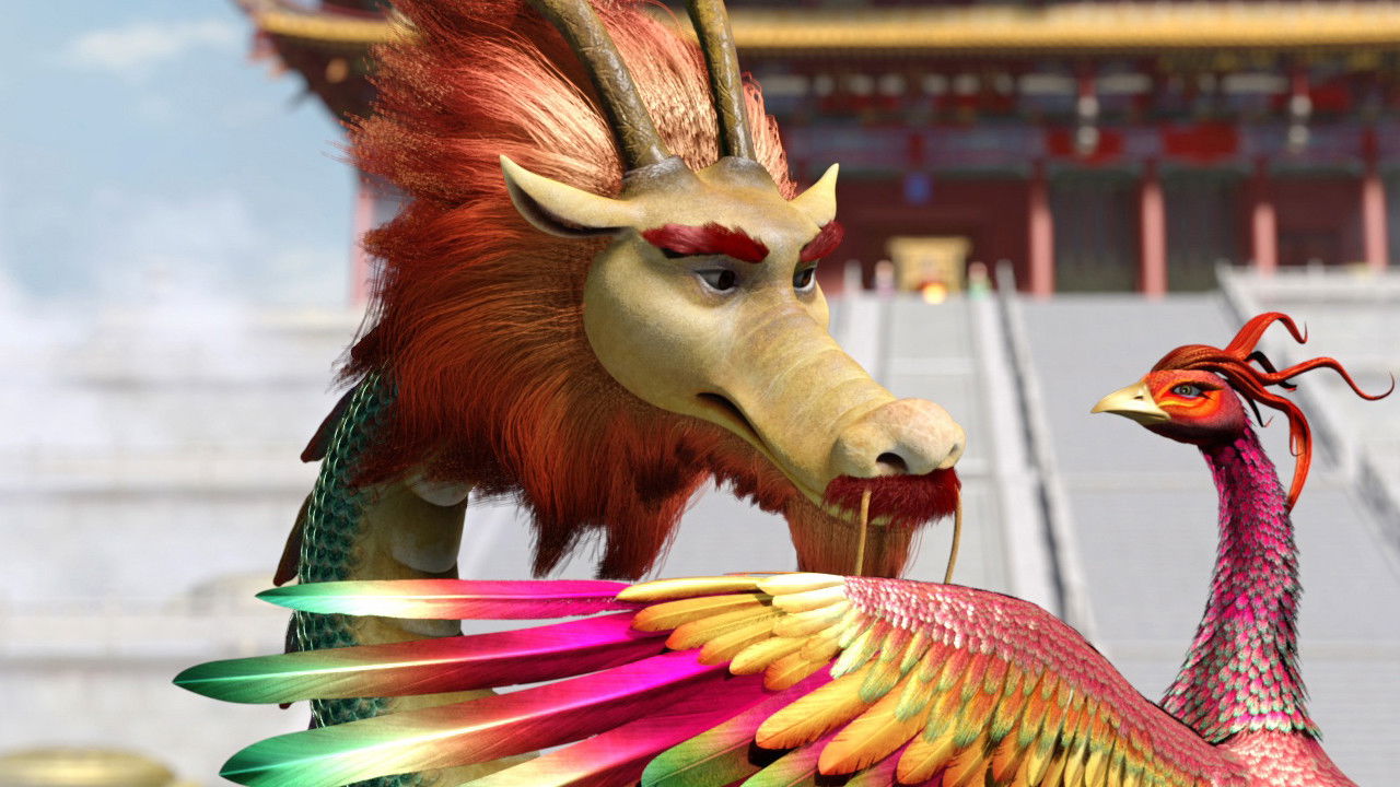 Where's the Dragon? backdrop