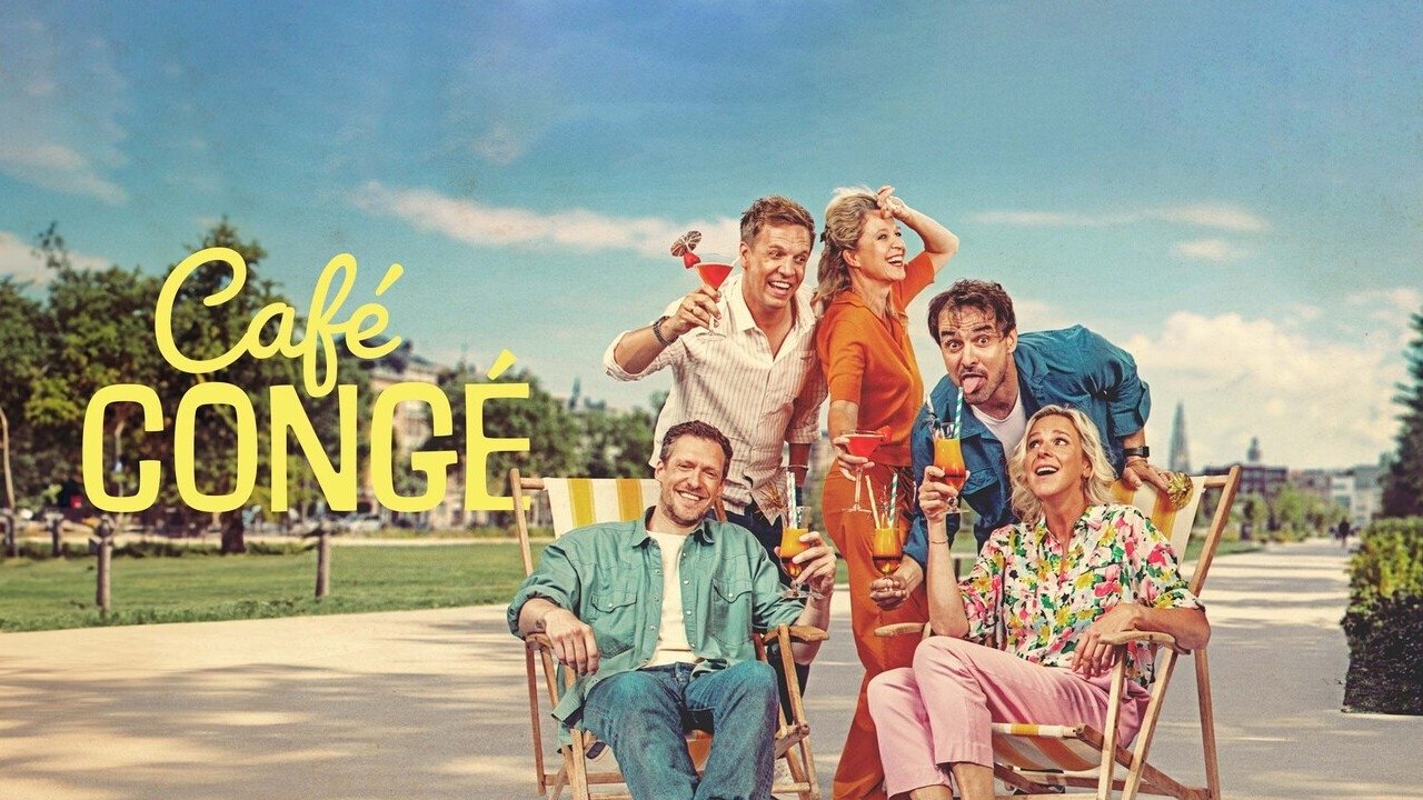 Café Congé backdrop