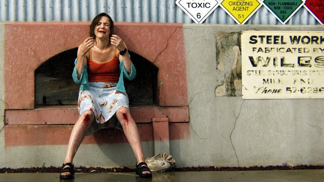 Look Both Ways backdrop