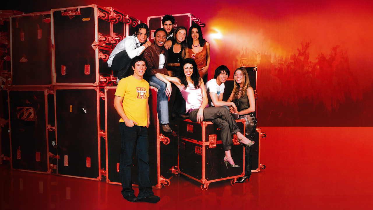 Star Academy 2 - En concert backdrop