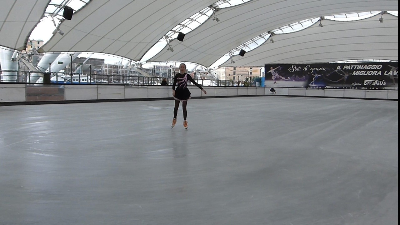 Il Sogno di Giulia: Butterfly on Ice backdrop