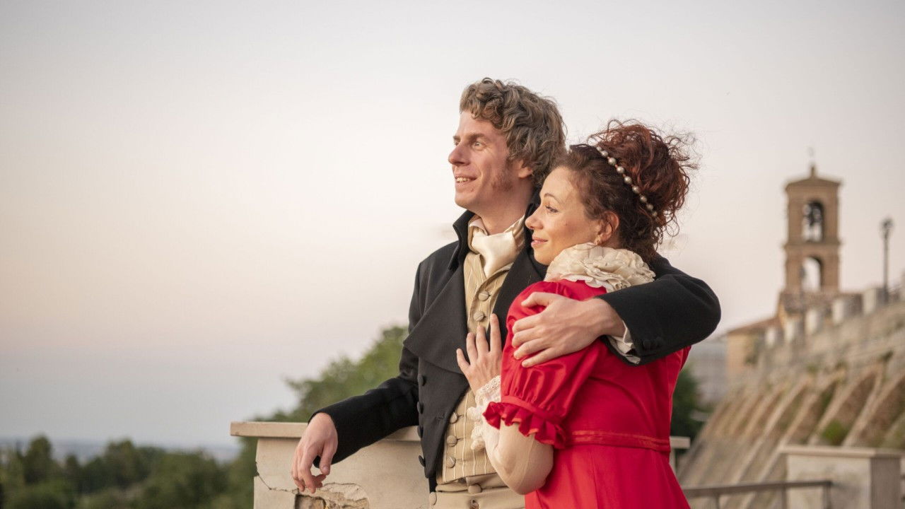 Gaspare Spontini, Celeste Amore backdrop