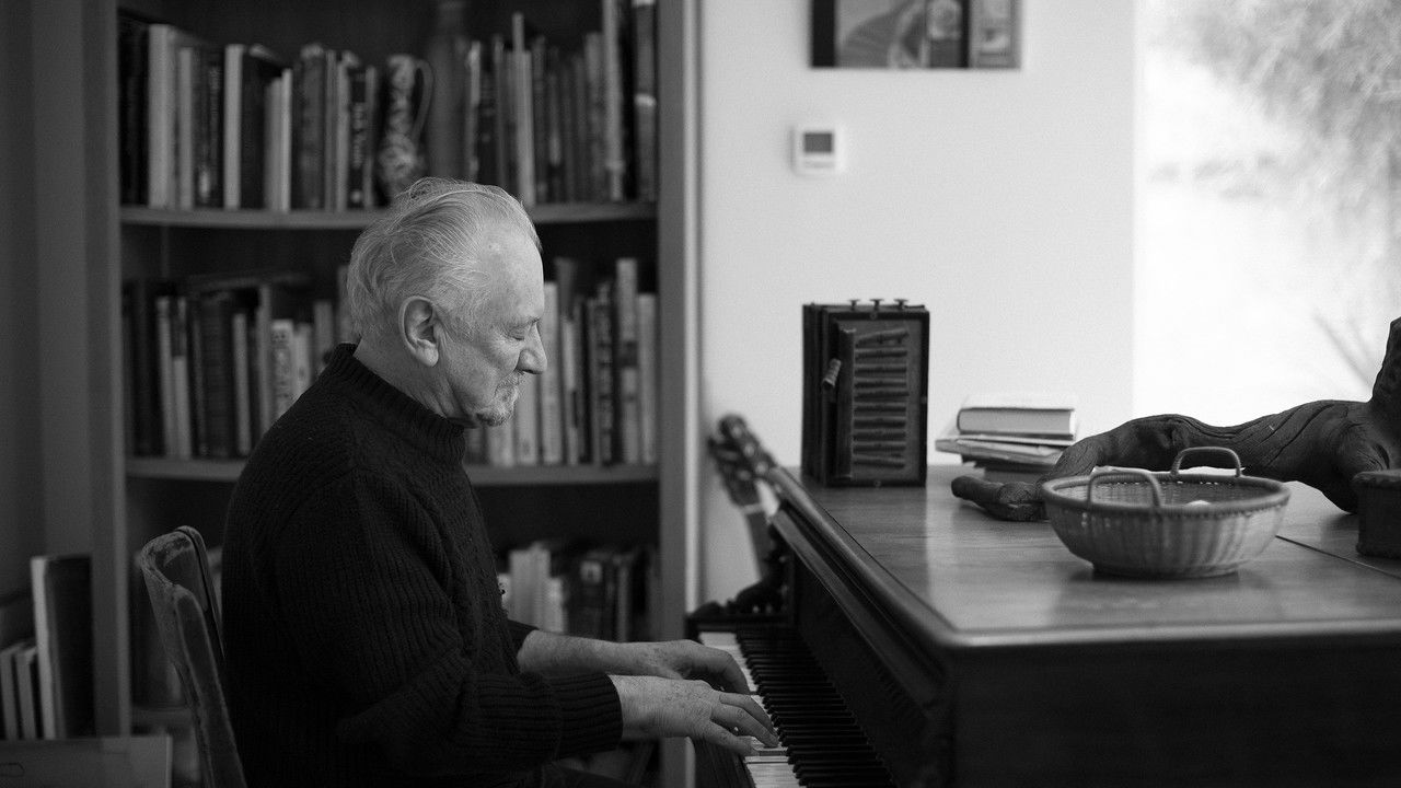 In Time: Dónal Lunny backdrop