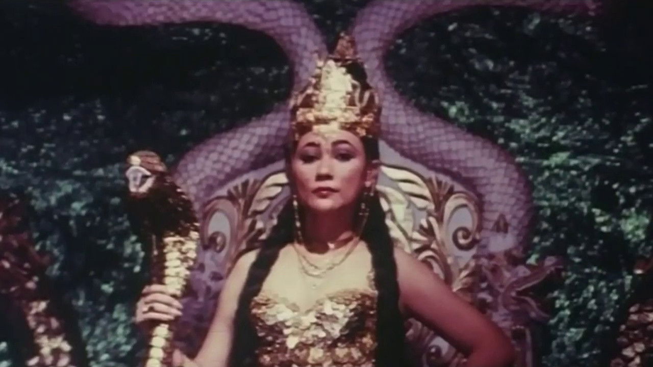 The Snake Queen backdrop