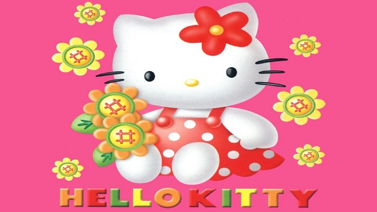 Hello Kitty : The Fantasy of The Apple Forest backdrop