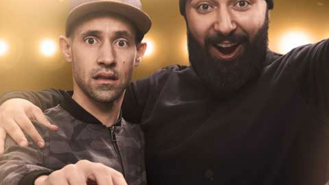 Adam & Noah - Farvel og tjak backdrop