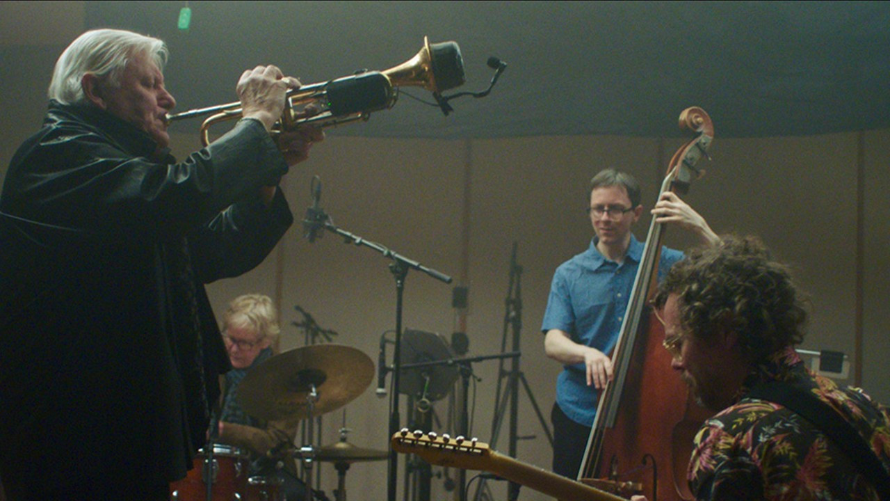 Music for Black Pigeons backdrop