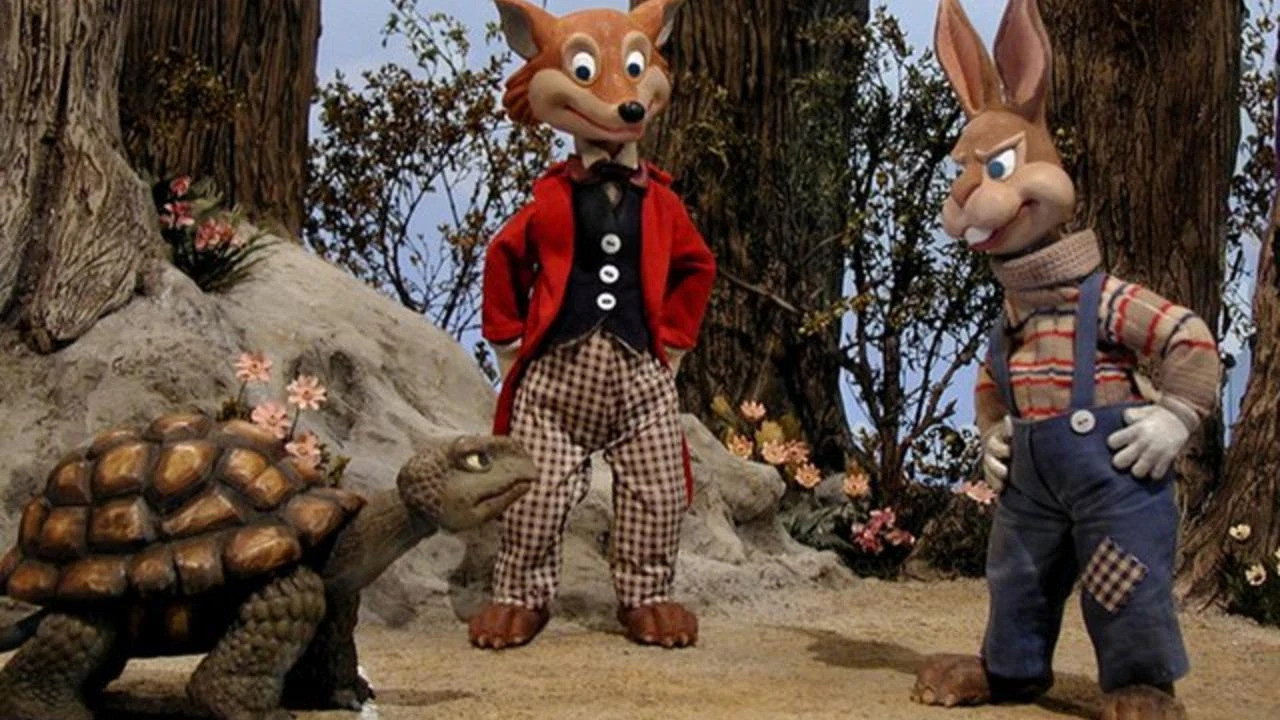 The Story of The Tortoise & the Hare backdrop