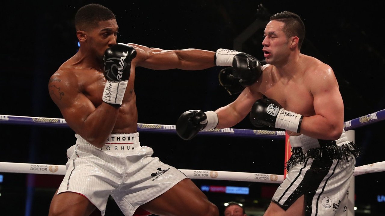 Anthony Joshua vs. Joseph Parker backdrop