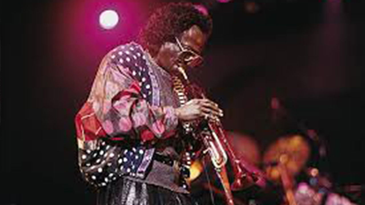 Miles Davis - Montreux Jazz Festival backdrop