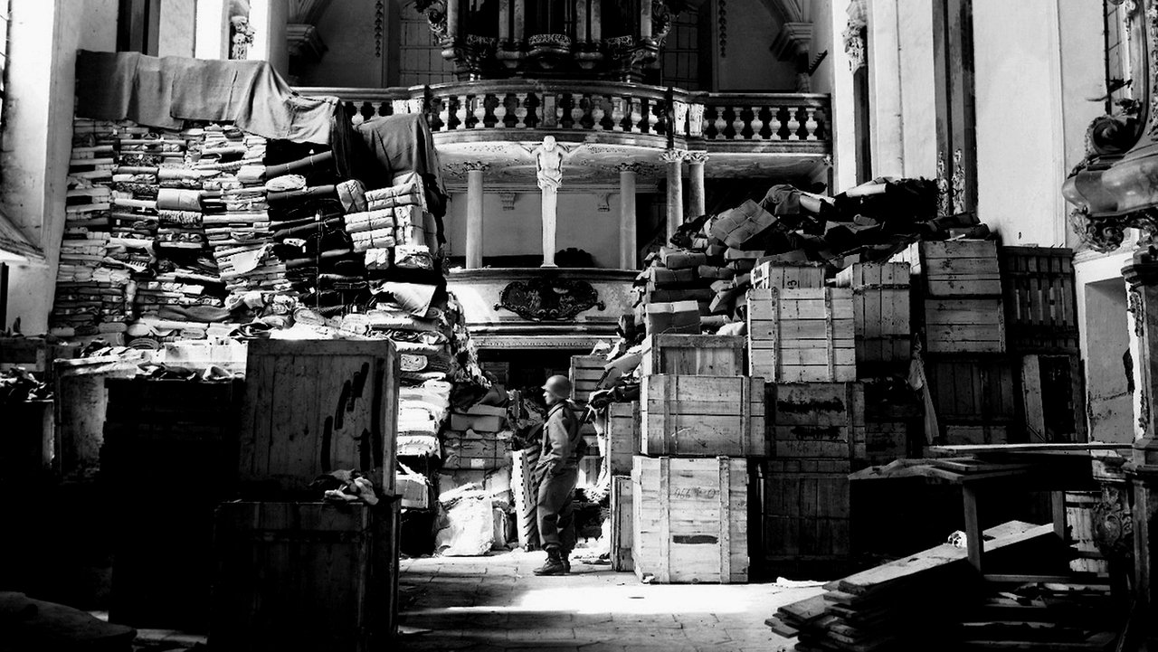 Hunting Hitler's Stolen Treasures: The Monuments Men backdrop