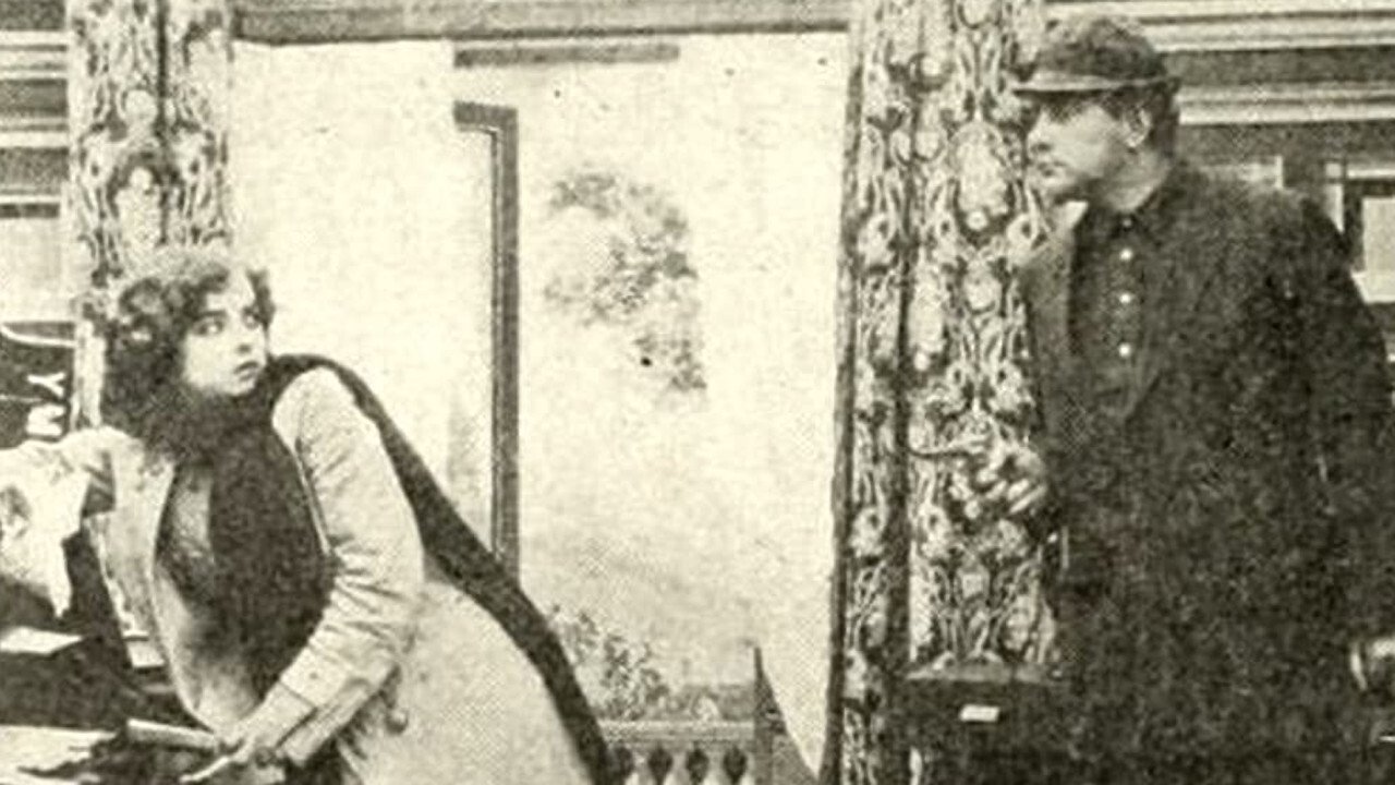 A Brave Little Woman backdrop