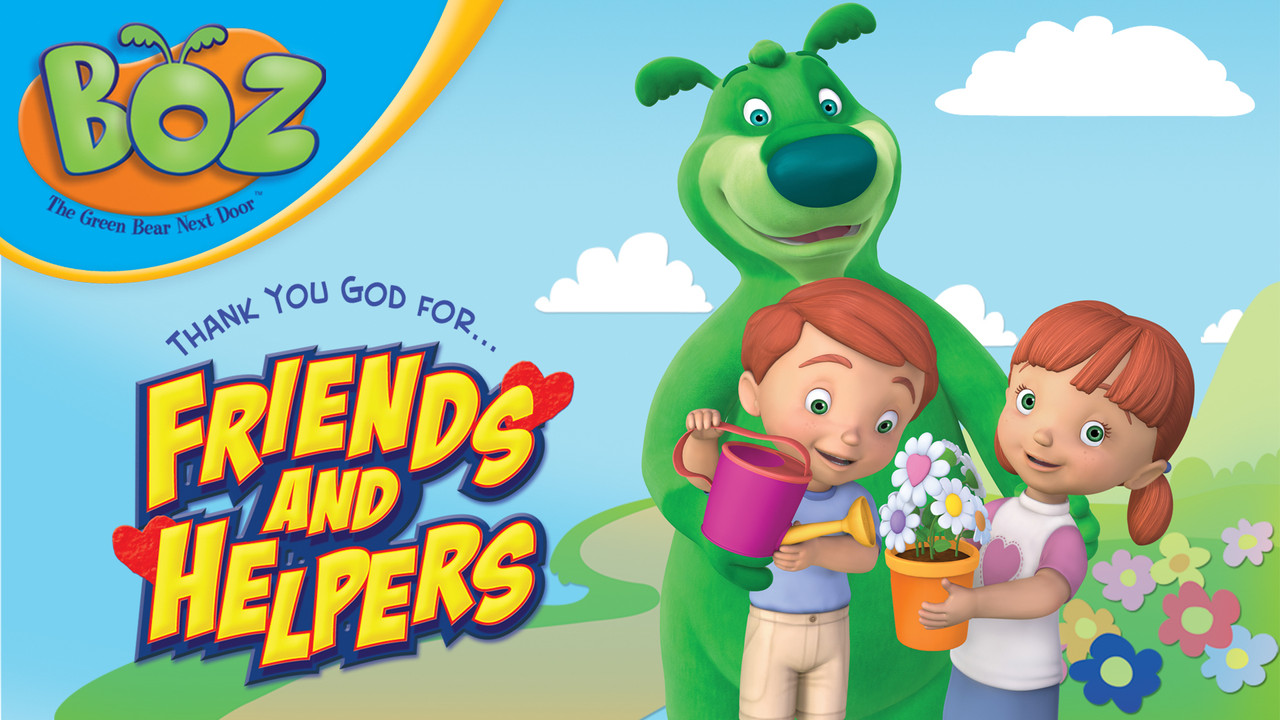 Boz- Thank You God for Friends and Helpers backdrop