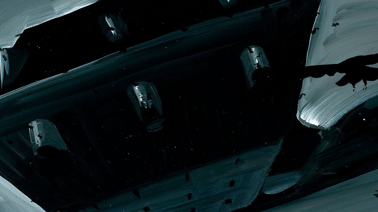 Los cuervos backdrop