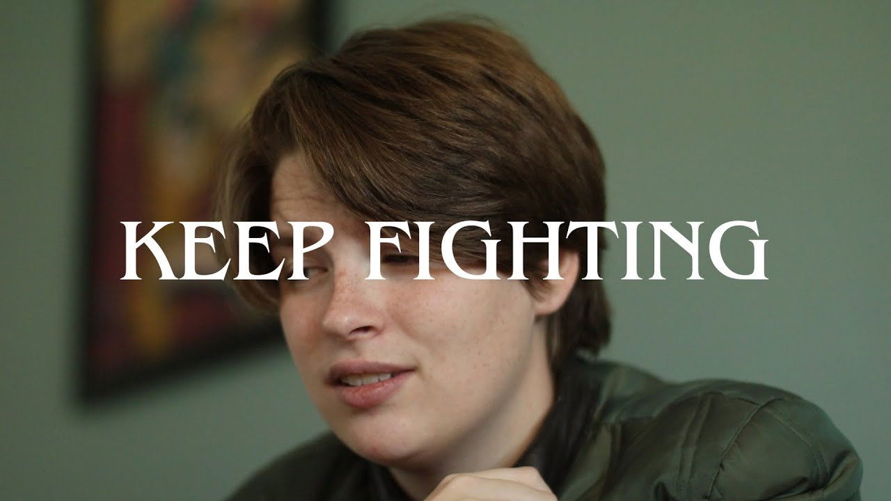 Keep Fighting backdrop