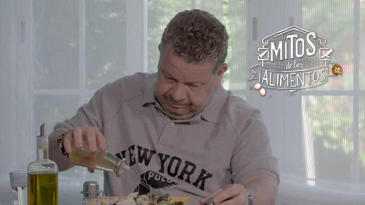 Mitos de los alimentos backdrop