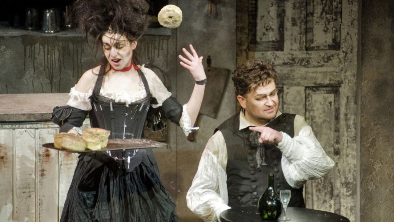 Sweeney Todd: the Demon Barber of Fleet Street backdrop
