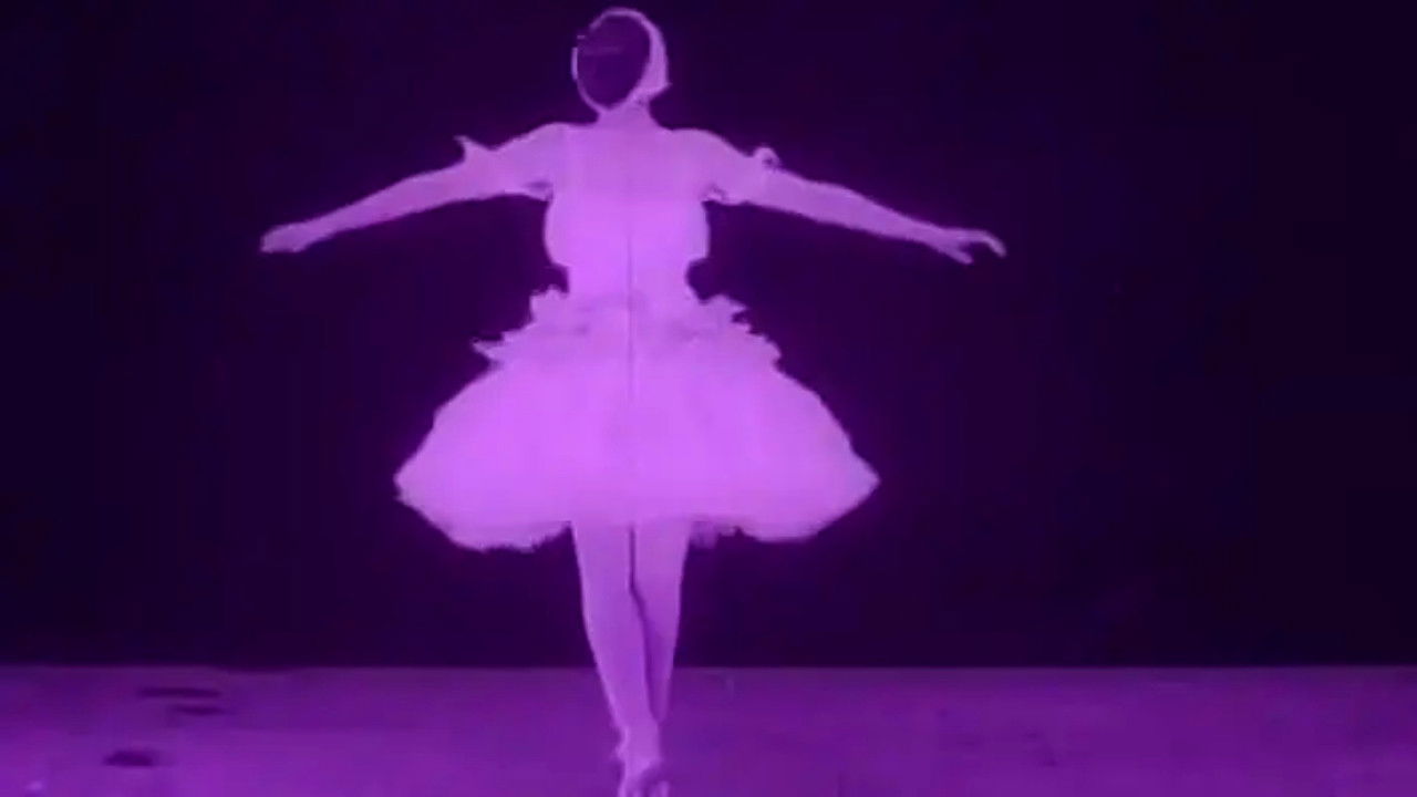 The Dying Swan backdrop