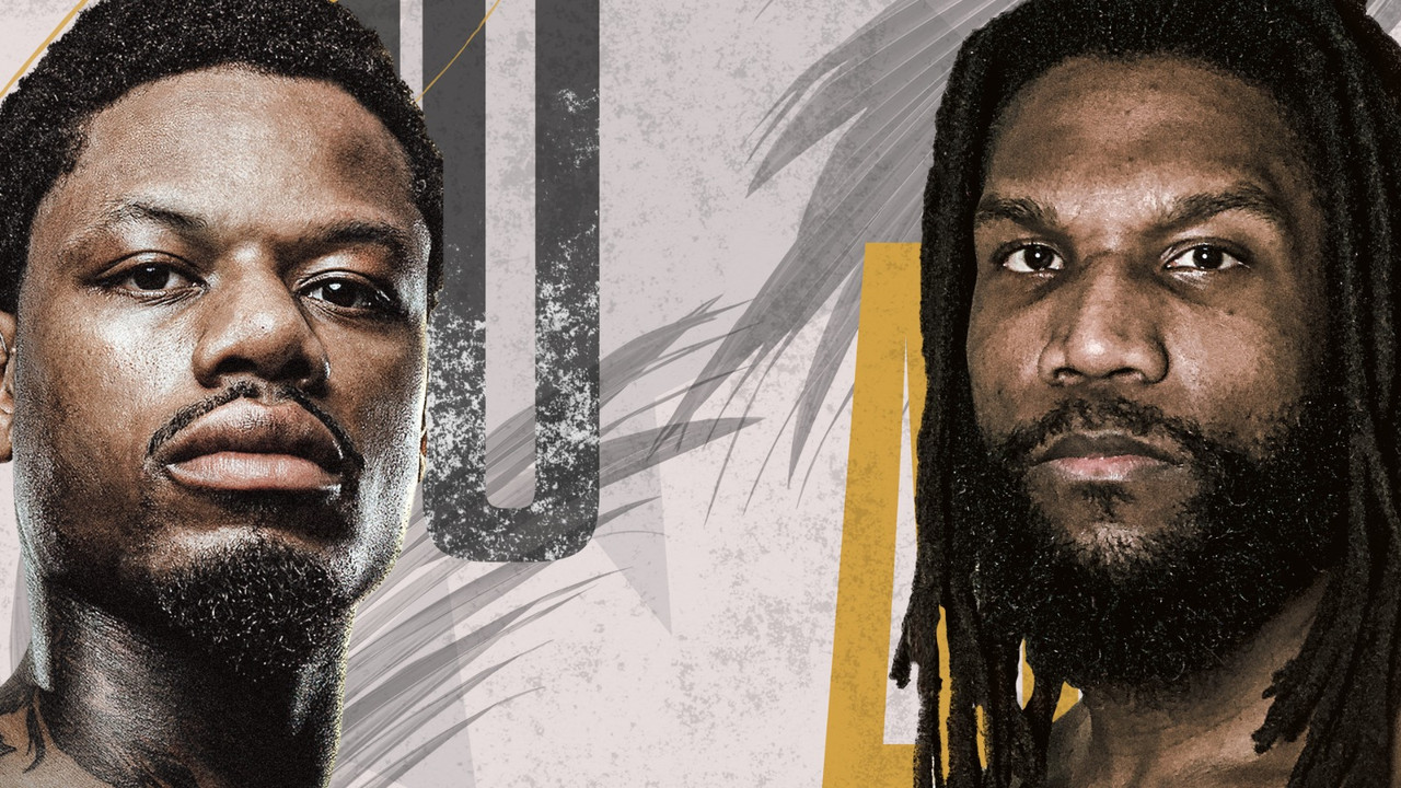 Austin Williams vs. Patrice Volny backdrop