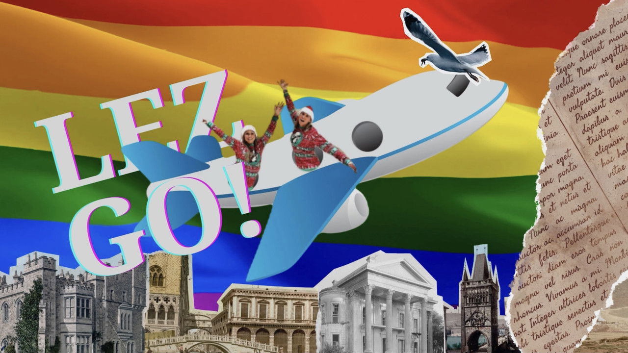 Lez Go Travel Show backdrop