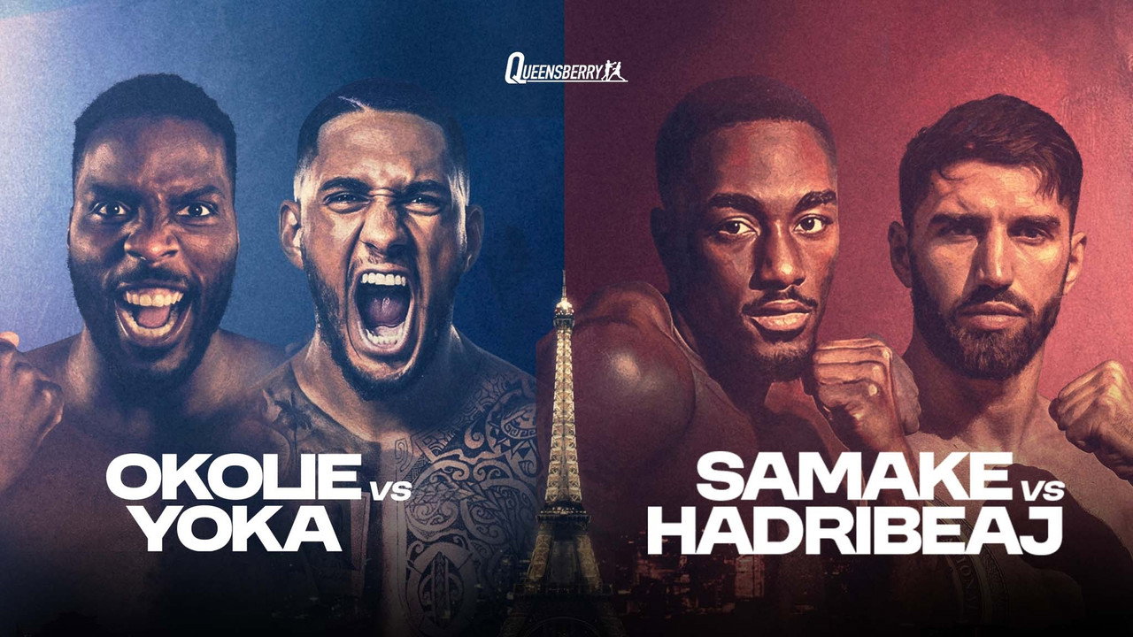 Lawrence Okolie vs. Tony Yoka backdrop