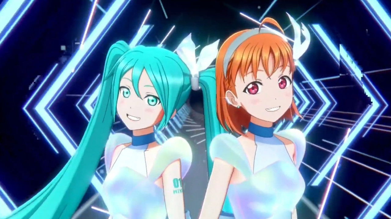 BANZAI! digital trippers backdrop