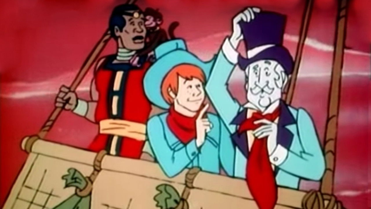 5 Weeks in a Balloon backdrop