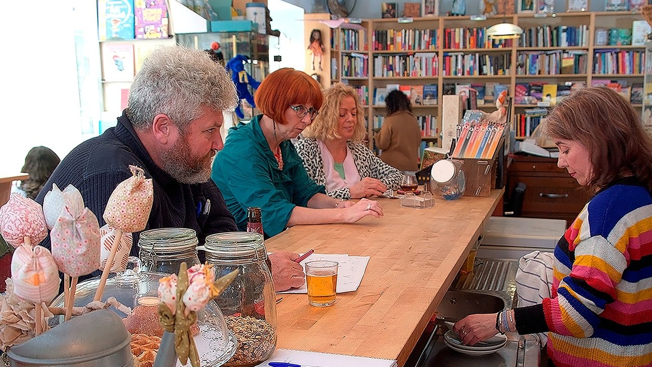 El desayuno backdrop