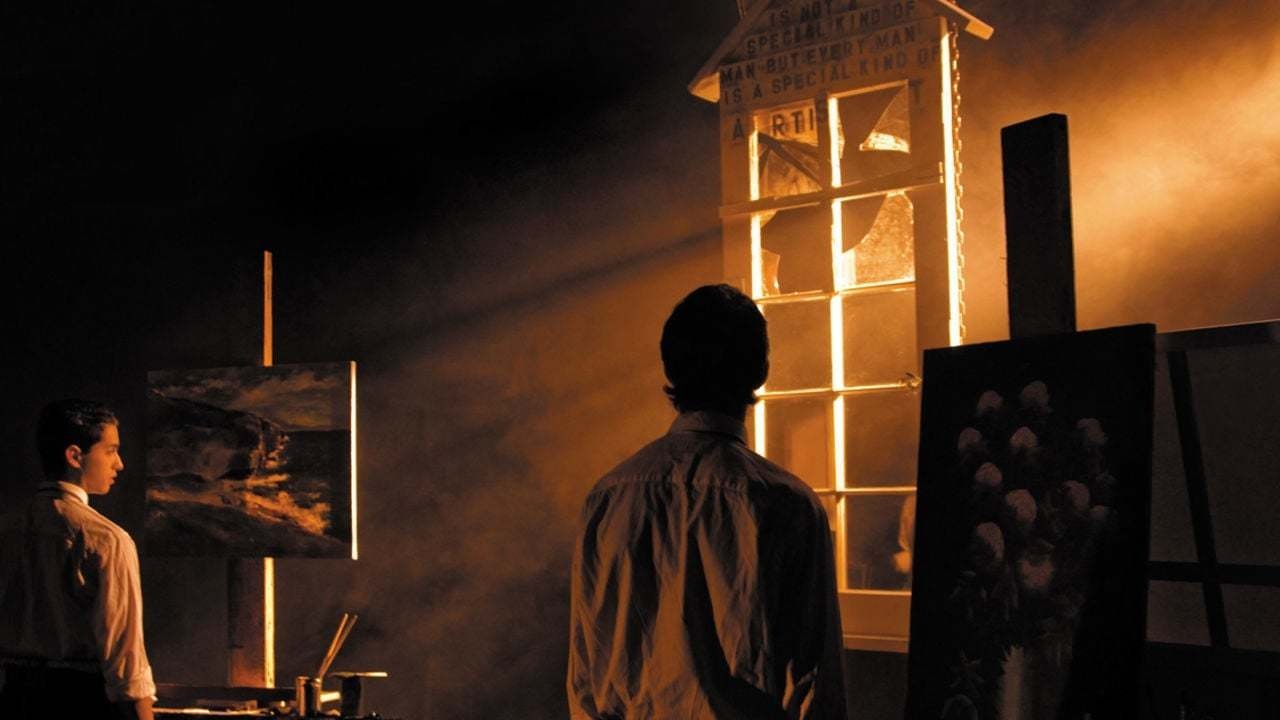 Delphinium: A Childhood Portrait of Derek Jarman backdrop