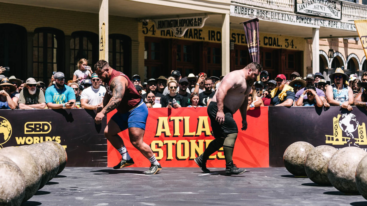 The World's Strongest Man backdrop