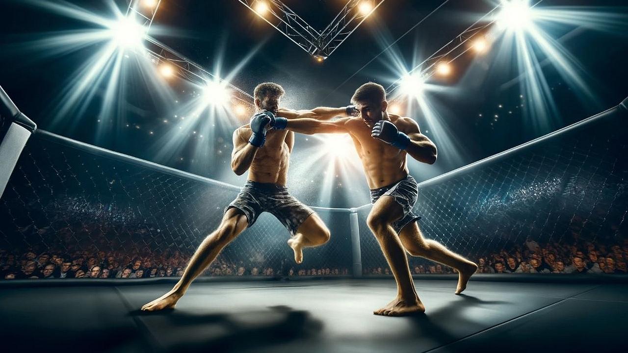 MMA Academy backdrop