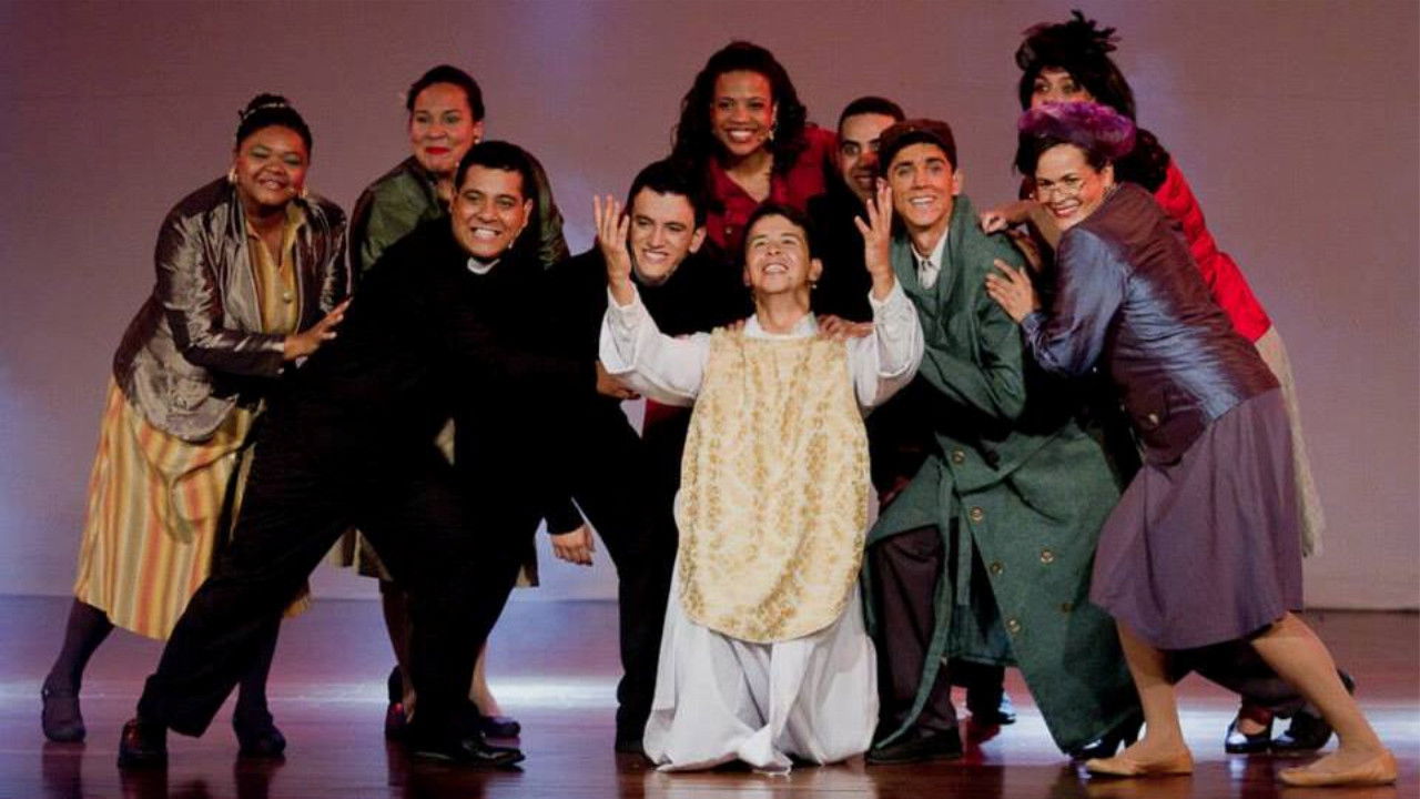 Lolek, A Vida de São João Paulo II no Teatro Lauro Gomes backdrop