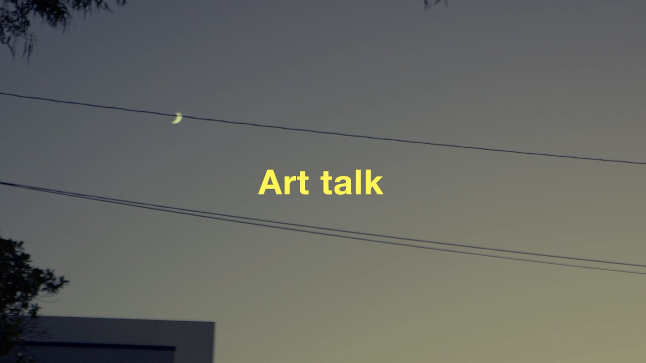 Art Talk backdrop