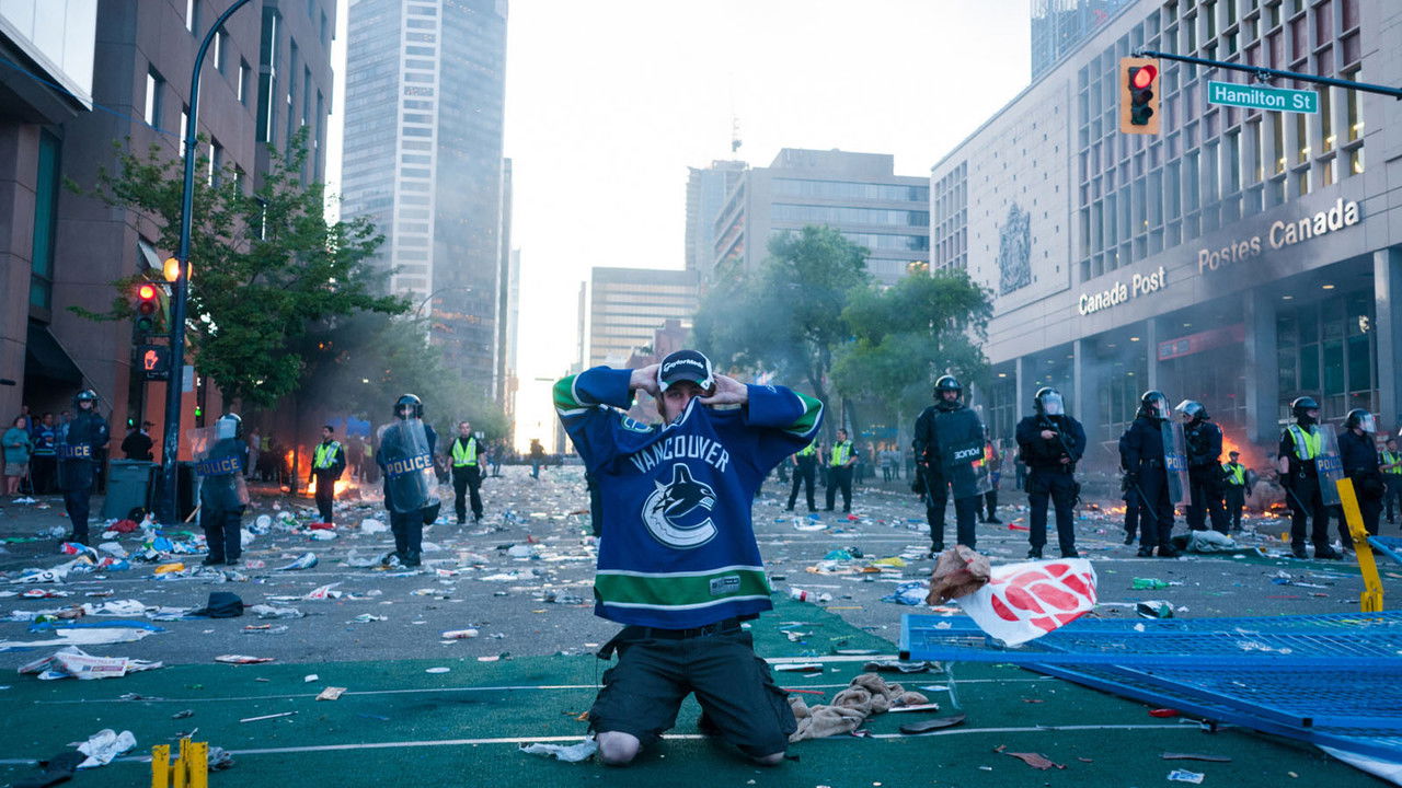 I'm Just Here for the Riot backdrop