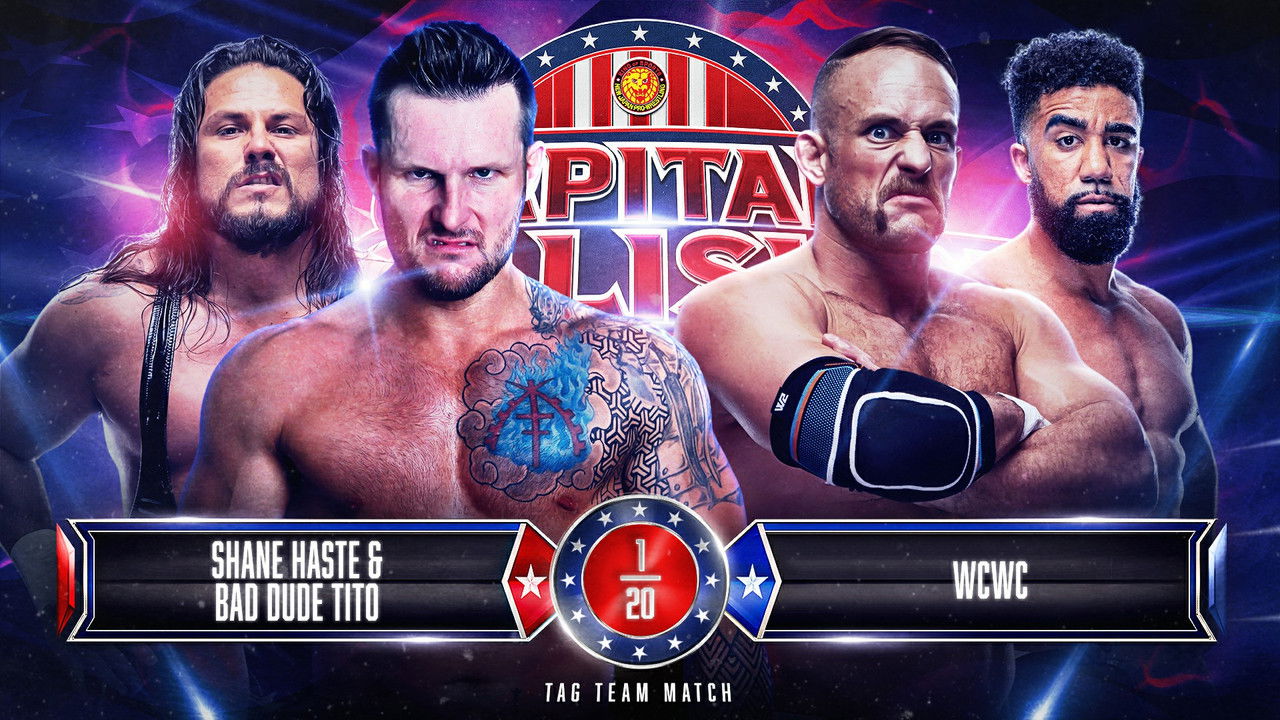 NJPW Capital Collision 2023: Preshow backdrop