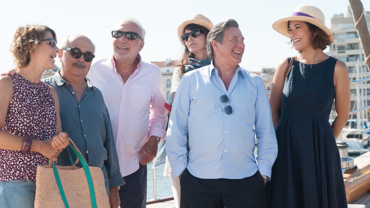 Among Friends backdrop