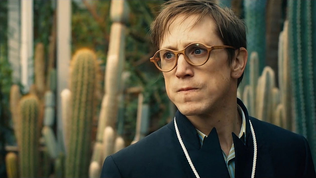 Mann im Spagat - Pace, Cowboy, Pace backdrop