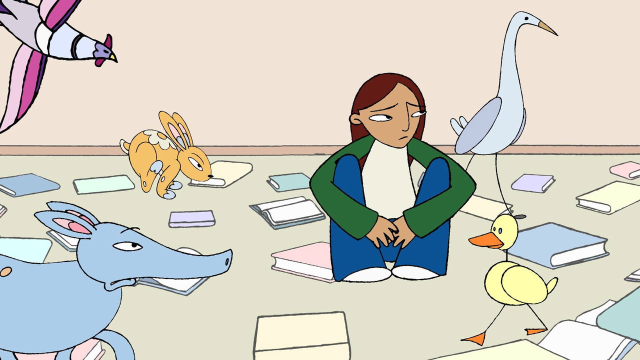 The Girl Who Hated Books backdrop