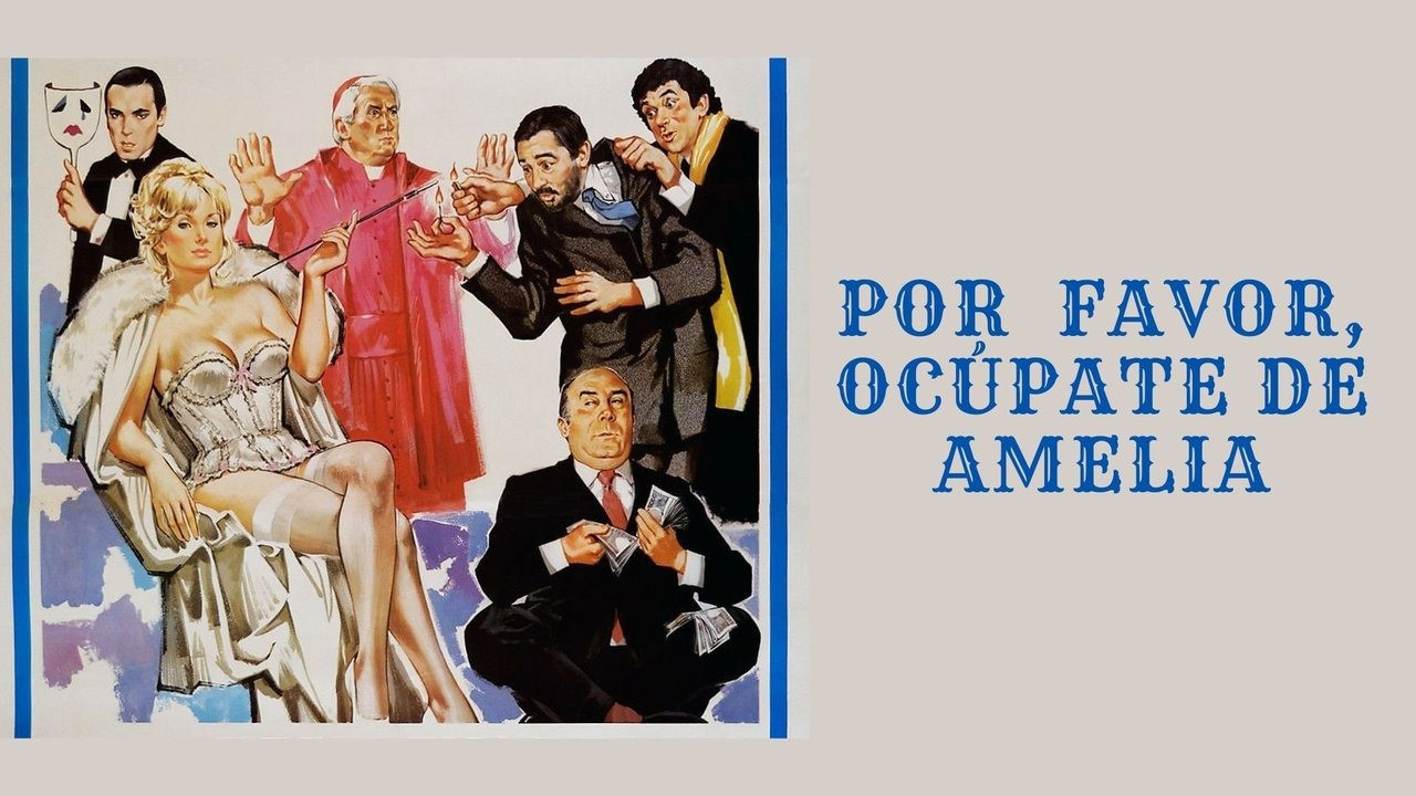 Per favore, occupati di Amelia backdrop