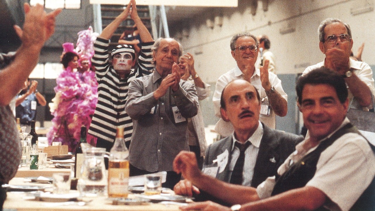 Everyone Off to Jail backdrop