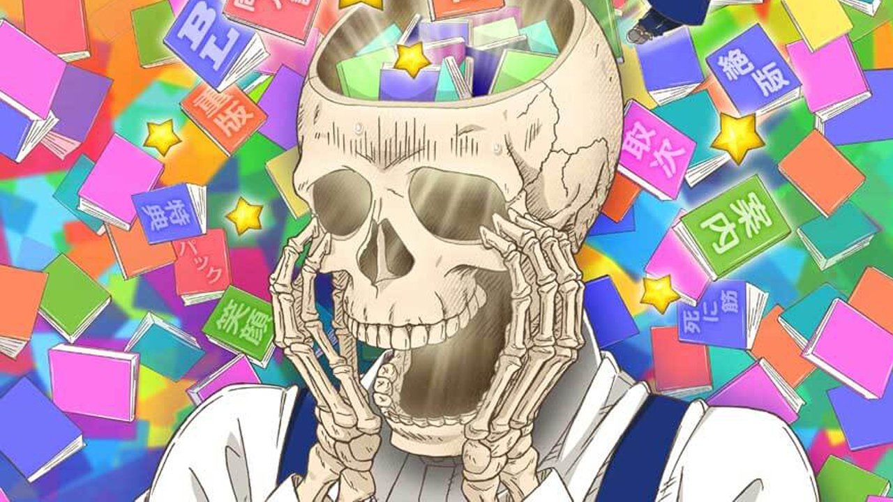 Skull-face Bookseller Honda-san backdrop